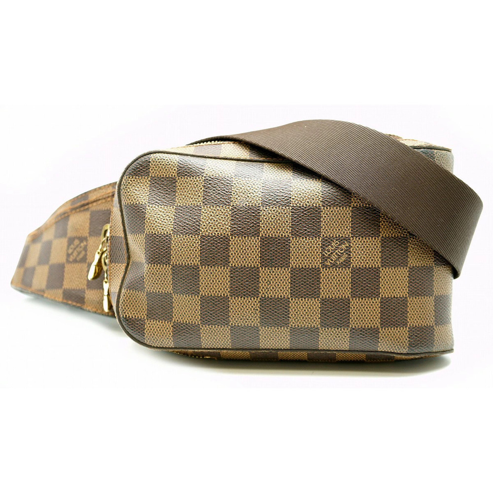 LOUIS VUITTON Damier Geronimos Body Bag Shoulder Waist Clutch